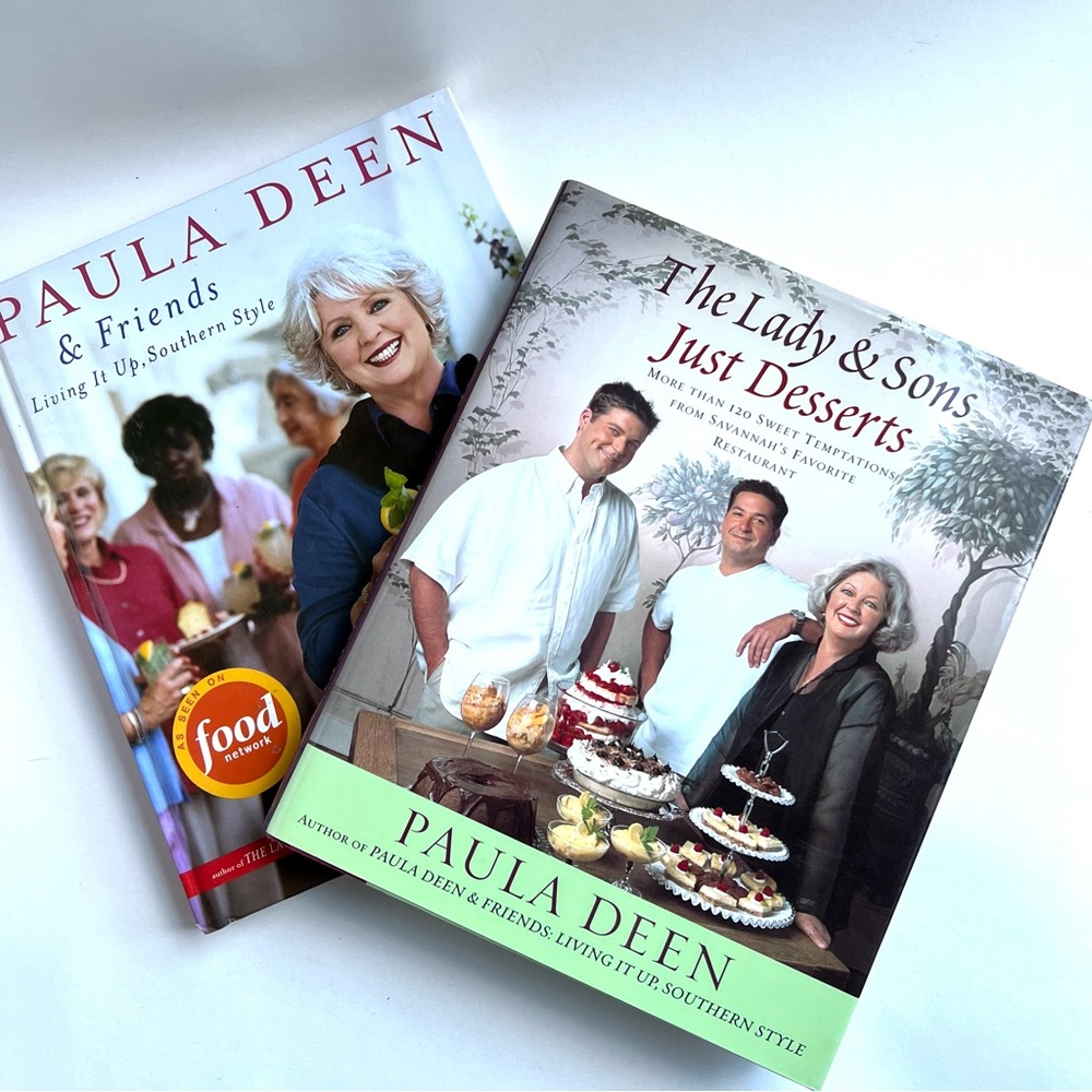 Paula Deen Cookbooks Lady & Sons Friends Desserts